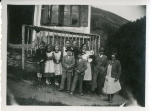 Die Familie Trebo kurz vor der Auswanderung. Foto zur Verfügung gestellt von Franz Trebo